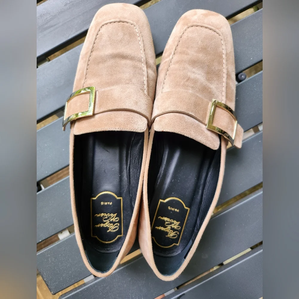 Roger Vivier Suede Shoes EU Size 40 - Picture 4 of 14